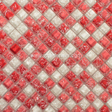 Ice Crack Crystal Swimming Pool Tile Mosaic